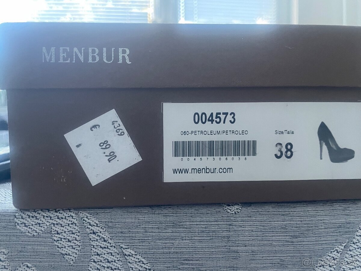 Kožené lodicky MENBUR - 2