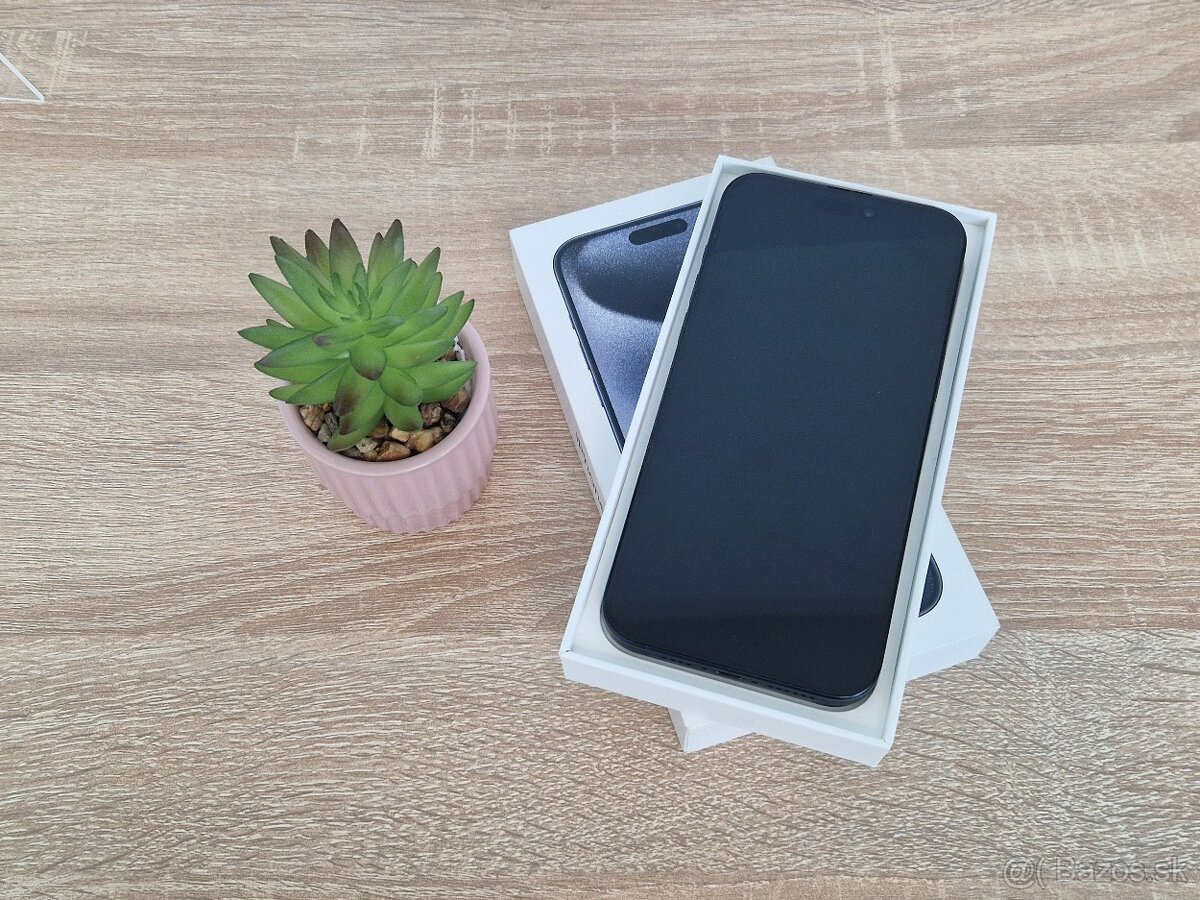 iPhone 15 Pro Max 256GB Blue Titanium - 2
