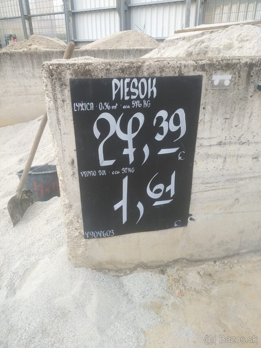 Predam piesok - 2