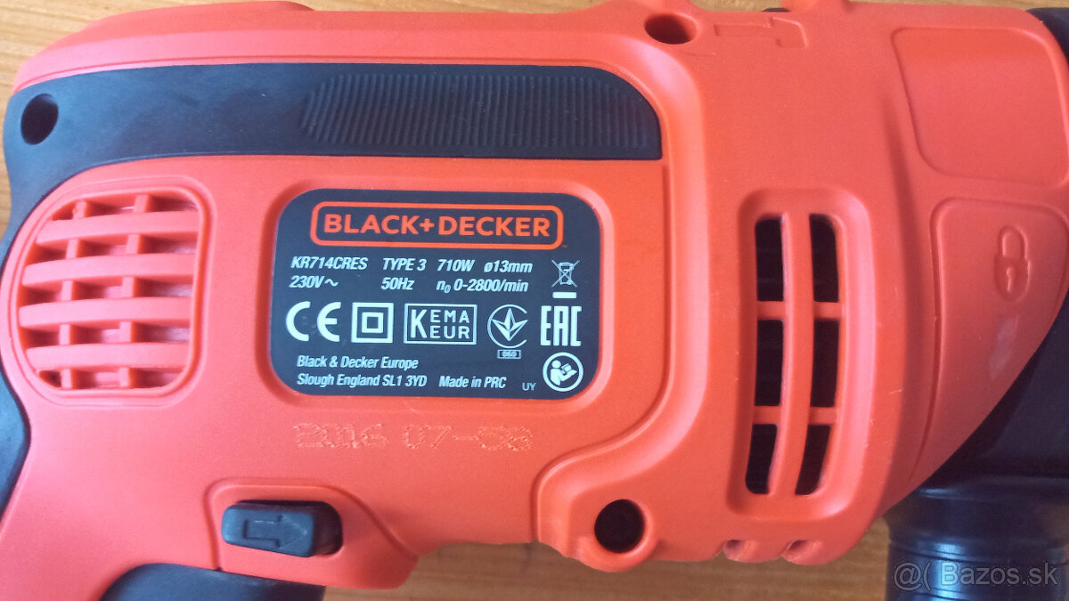 Vŕtačka s príklepom Black Decker - 2