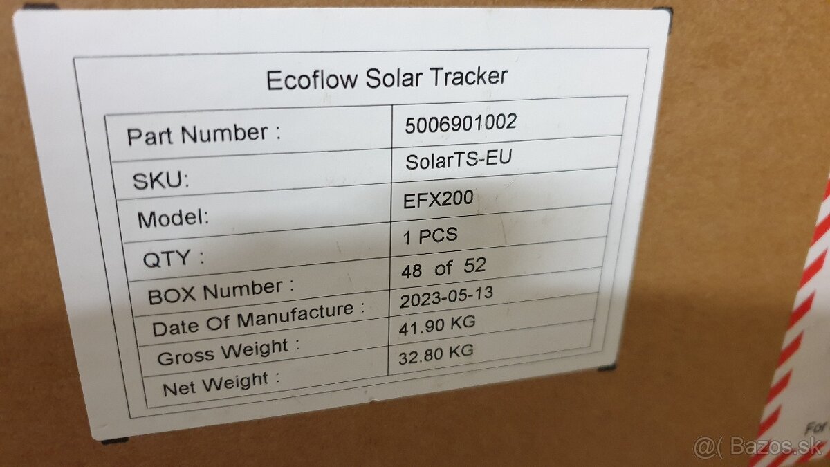 Ecoflow solar tracer nový - 2