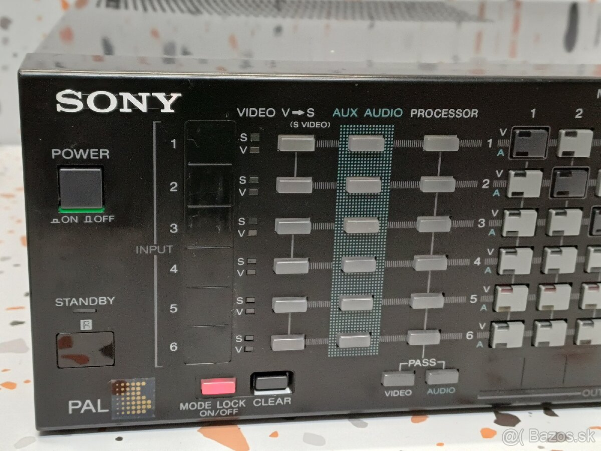Sony SB-V3000 》prémiový programovateľný video/audio selektor - 2