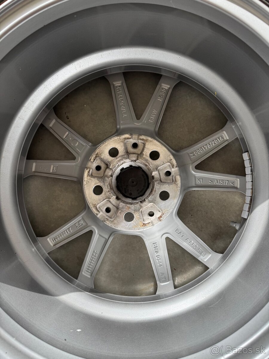 Predám disky a pneumatiky Bmw 5x112 r17 - 2