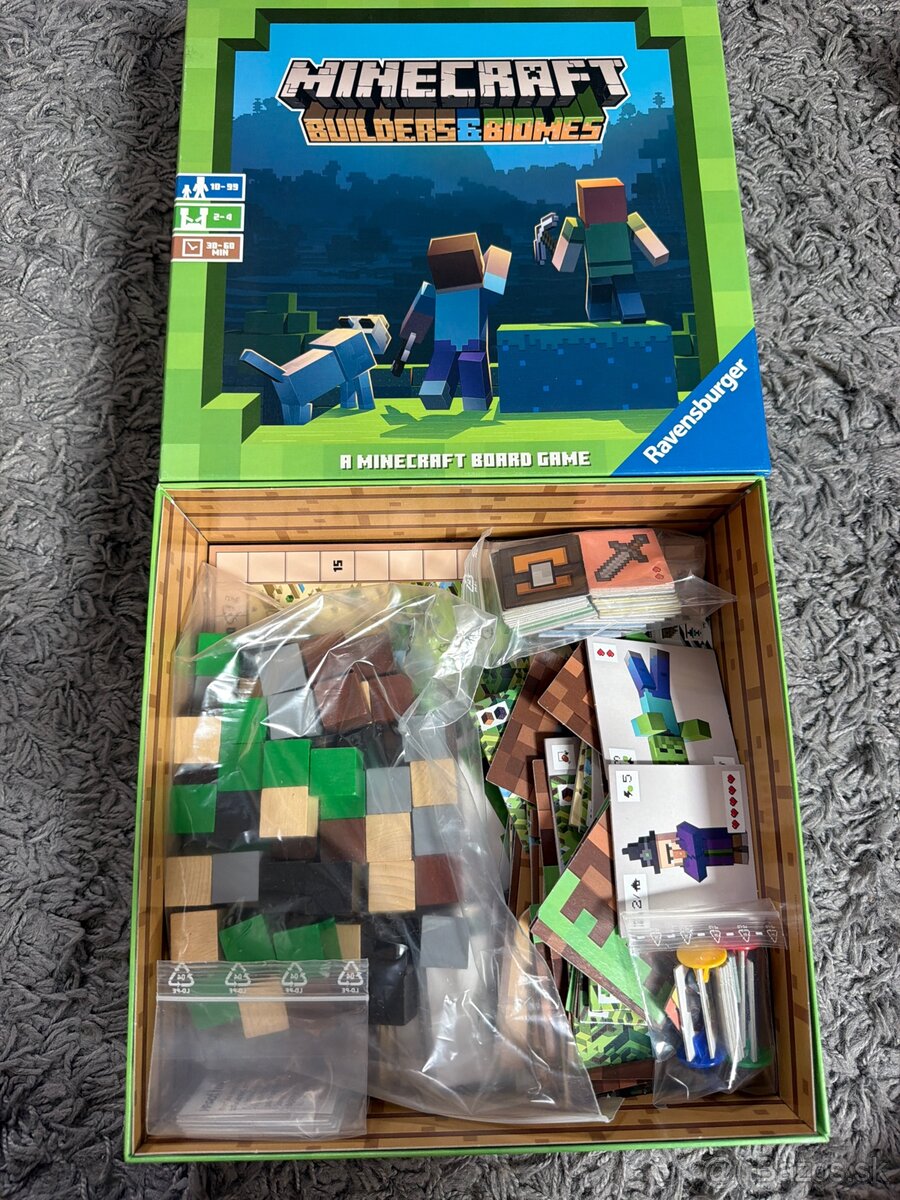Spoločenská hra Minecraft Builders&Biomes - 2