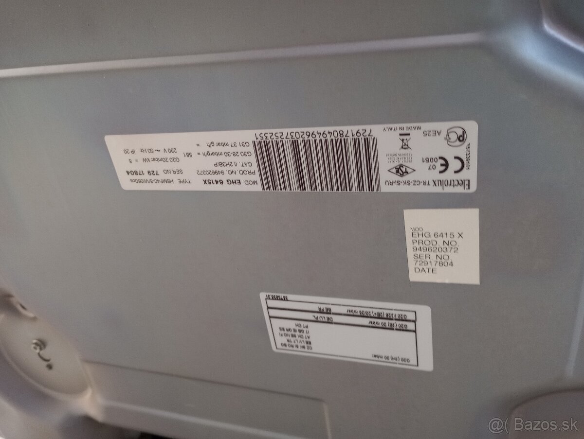 Plynová varná doska - 2