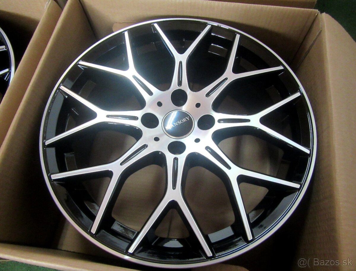 R17 NOVE hliníkové disky MANSORY rozteč 4x100 leštené - 2