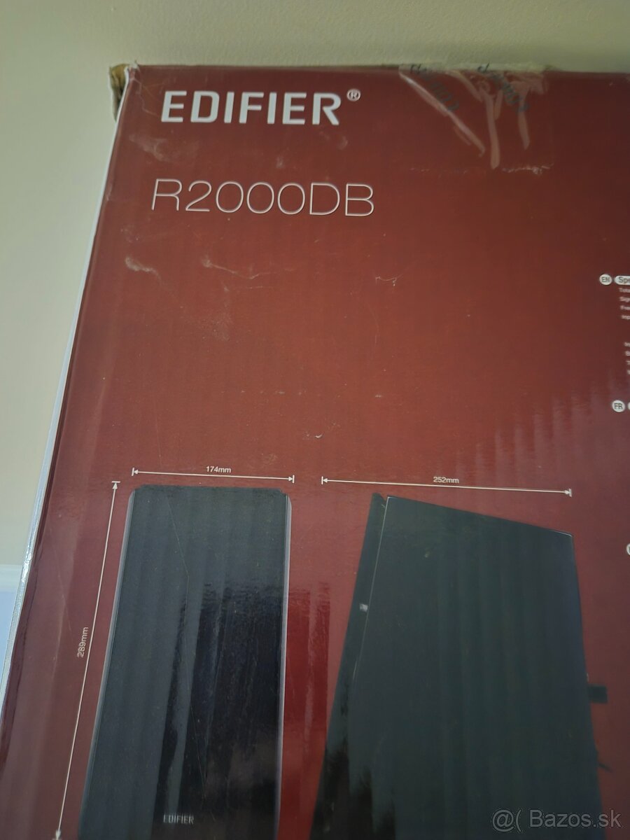 Edifier R2000DB Hi-Fi Bezdrôtový reproduktor Brown 2 ks - 2