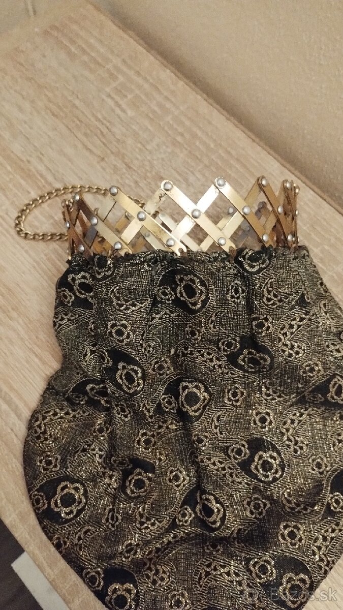 Vintage rozšíritelna kabelka/ peňaženka - 2