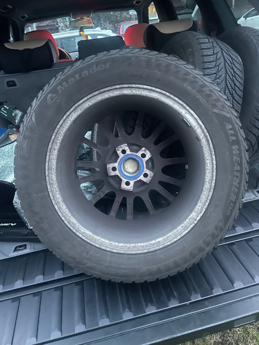 Kolesá 5x100 s celoroč. pneu 185/60 R15 zo Škoda - 2
