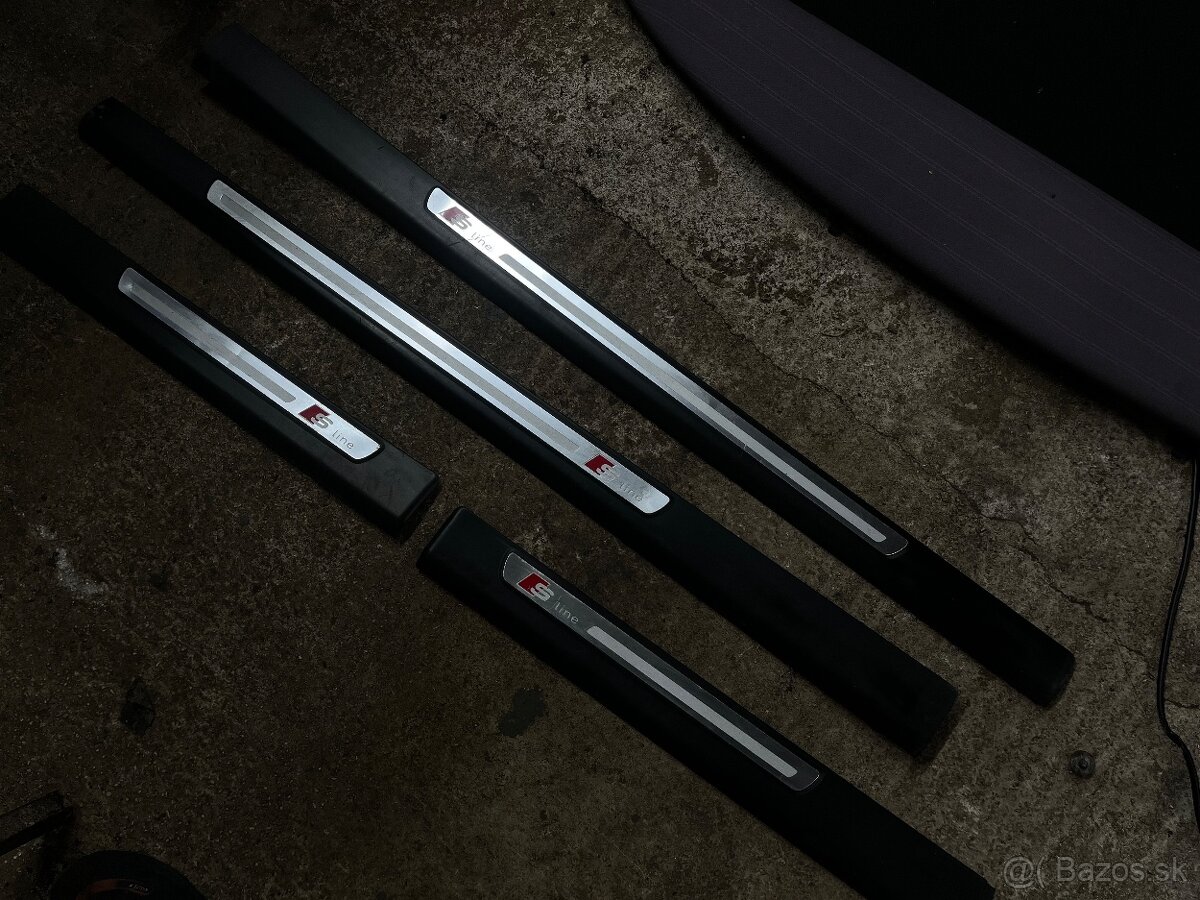 Audi a6 c6 sline lišty - 2