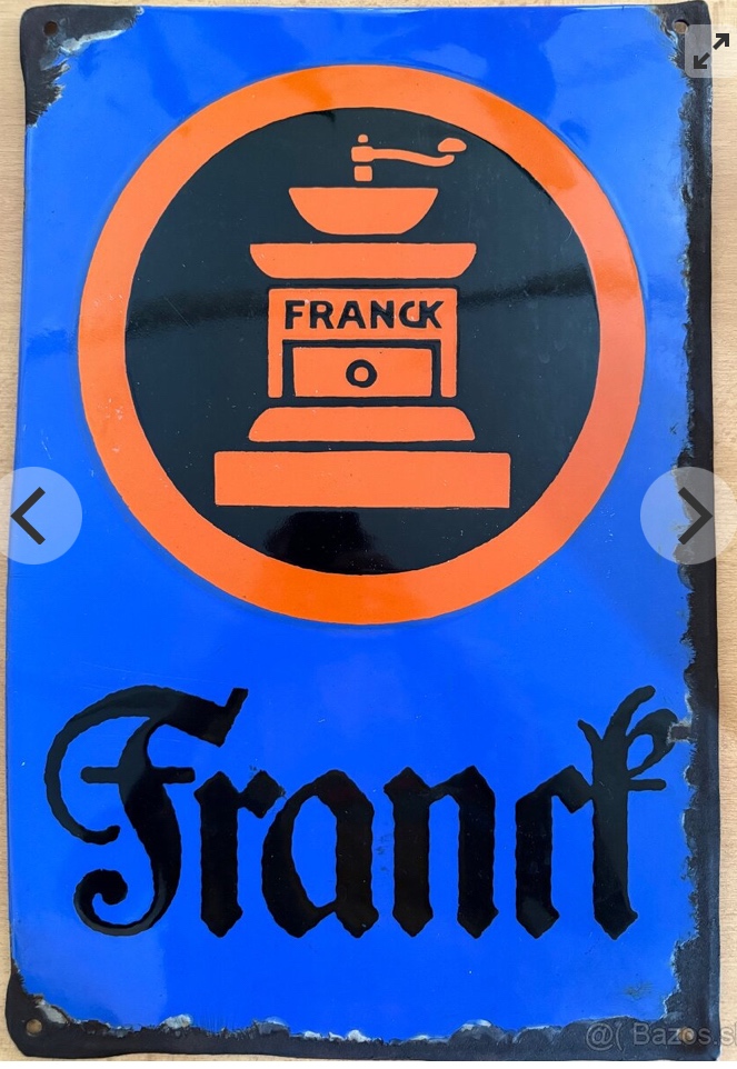 Franck - dobová reklama - 2