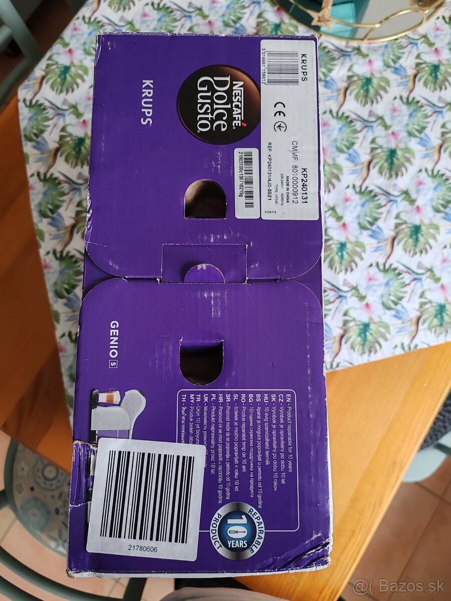 Kávovar Krups Genio S - 2