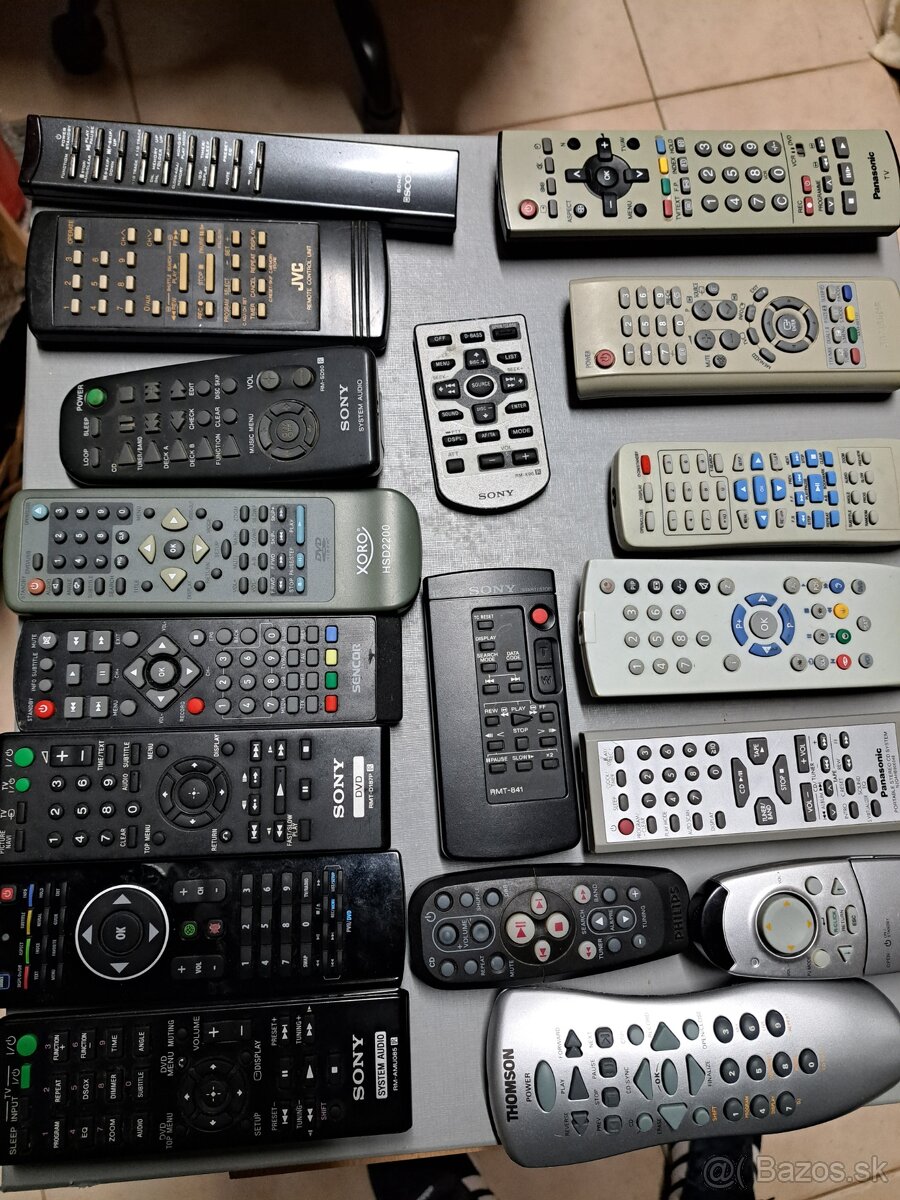 Diaľkové ovladače - 2
