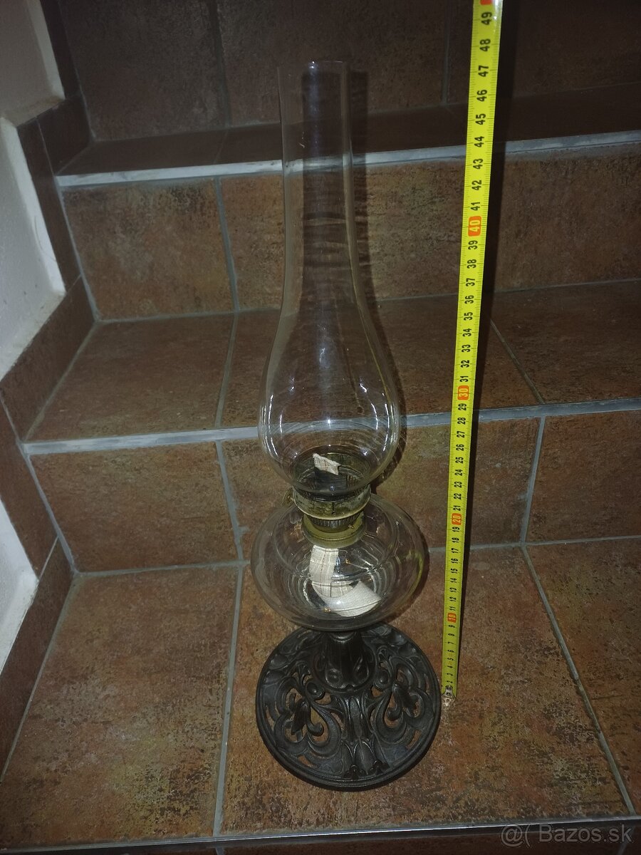 Predám starozitnu petrolejovu lampu - 2