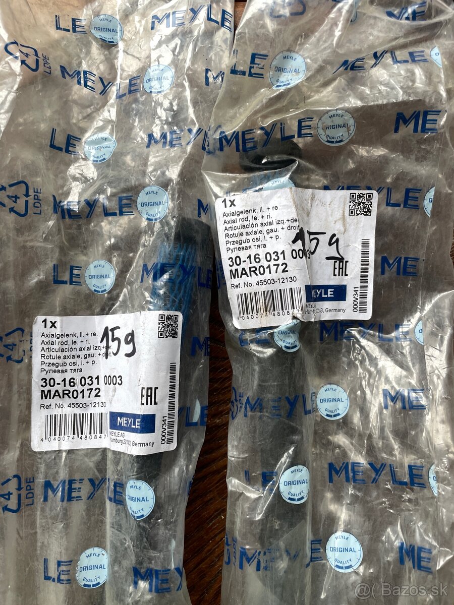 Axiálny čap tiahla riadenia MEYLE - 2
