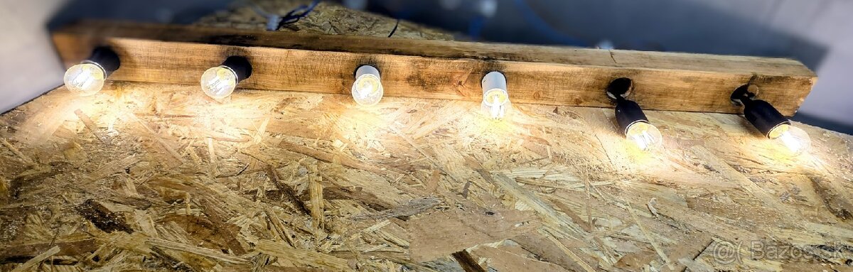 Drevený lusterer - 2