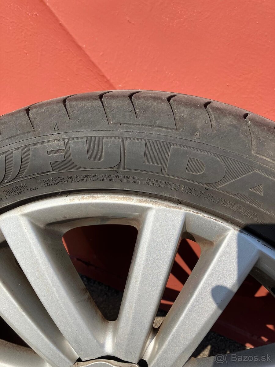 Sada 4 alu kolesa + 4 pneu letné - 2