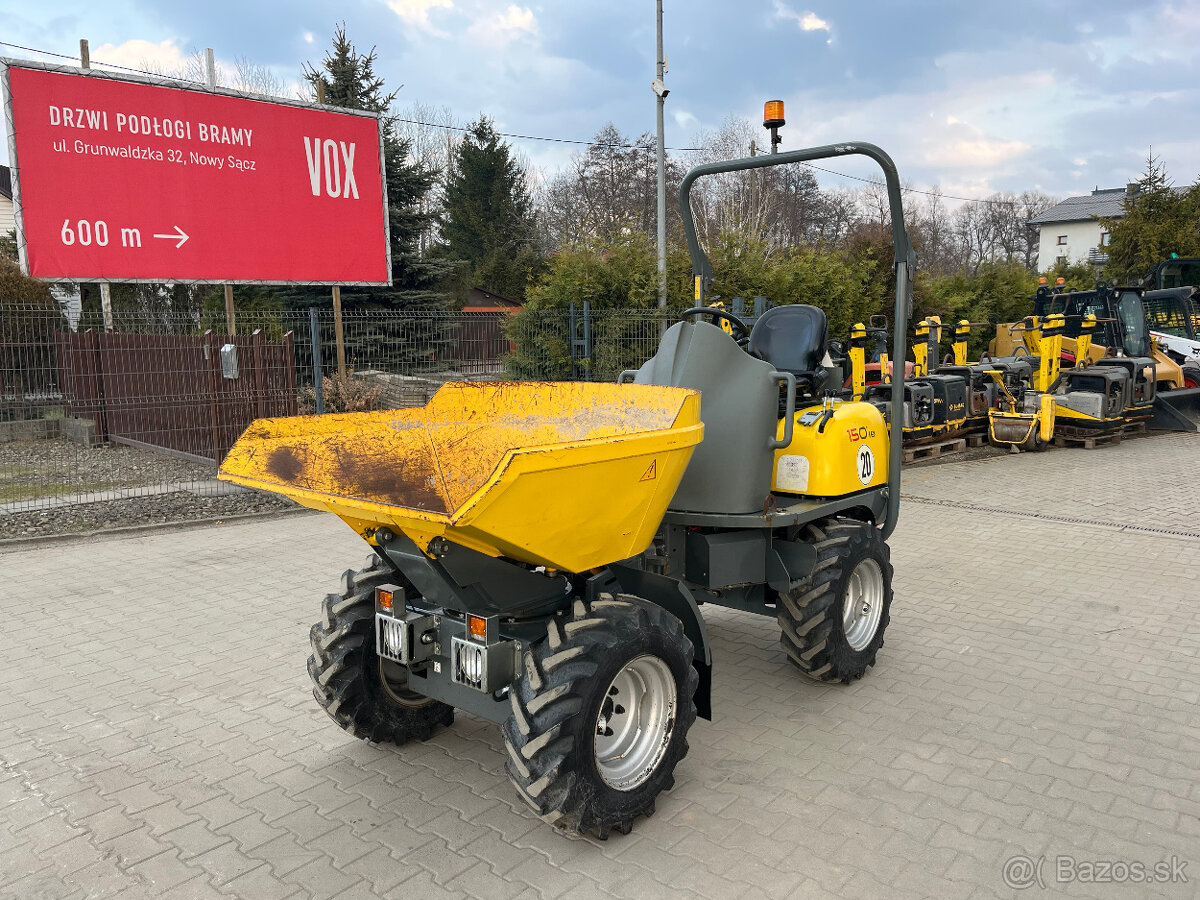 Dumper vyklapac Wacker Neuson 1501, 698mth, Thwaites Terex - 2