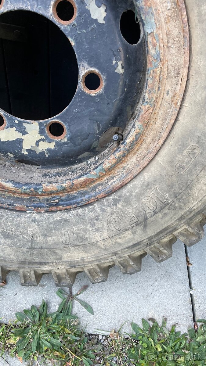 Koleso 10,50-16 tatra 805 - 2