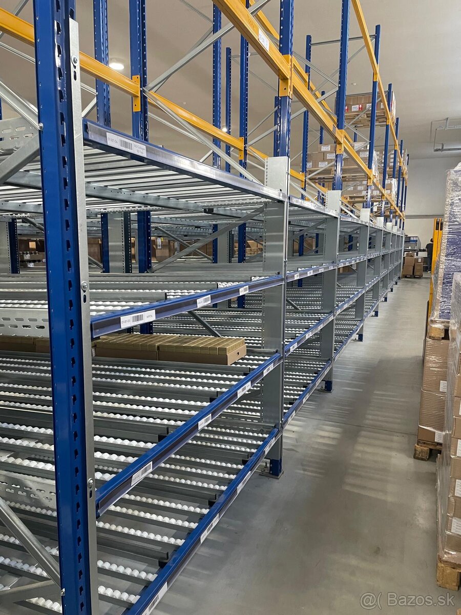 Výpredaj skladu–Kompletný regálový systém 40 m Jungheinrich - 2