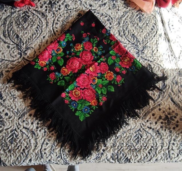 veľká kašmirová šatka - 2