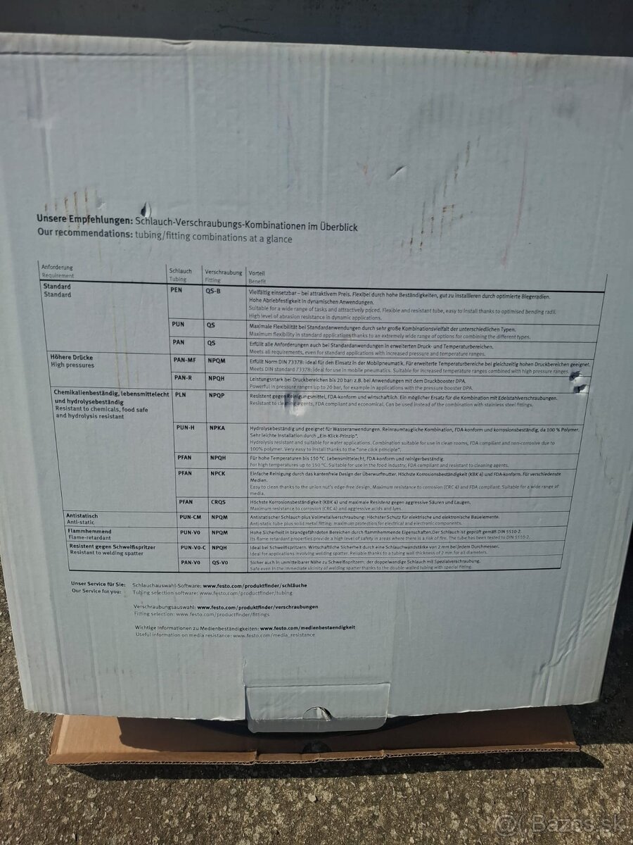 Hadica a koncovky Festo - 2