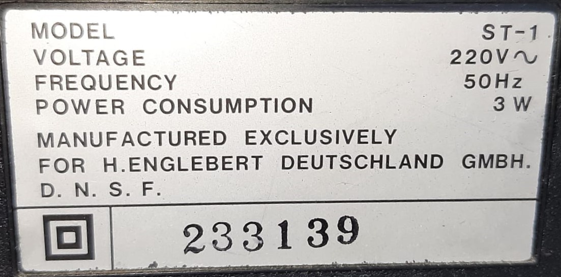 radio tuner - tuner Englebert ST-1 stereo FM - 2