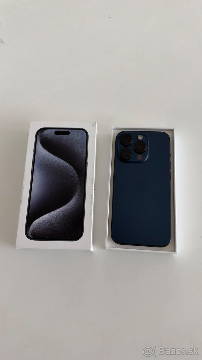 iPhone 15 Pro 128 GB Blue Titanium - 2