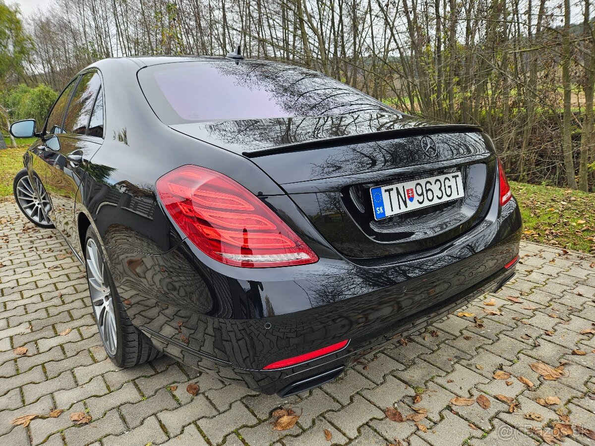 Mercedes S Long 350d. AMG- black packet. DPH - 2