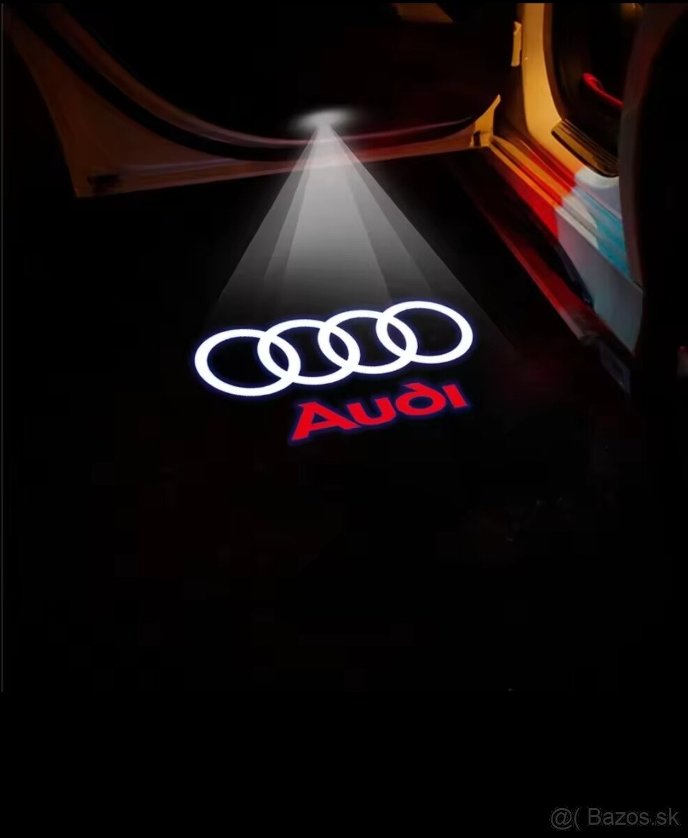 Laserové led logo Audi na podsvícení, projektor - 2