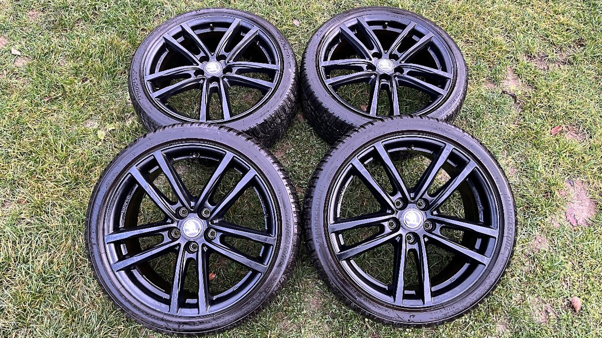 Zimná sada 5x112 r18 Octavia 3 vw group - 2