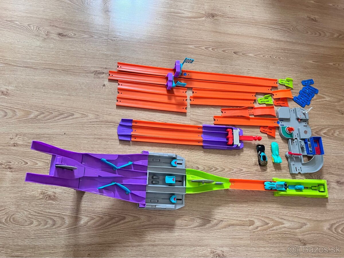 Hot Wheels split speeders dráha + príslušenstvo - 2