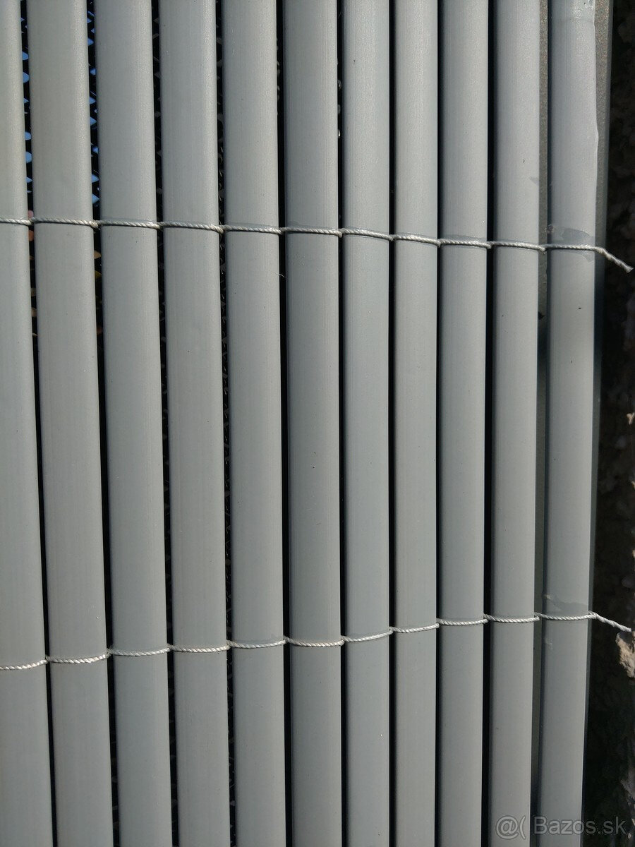 Zahradna zastena PVC ovalna 1,8x3m antracit - 2