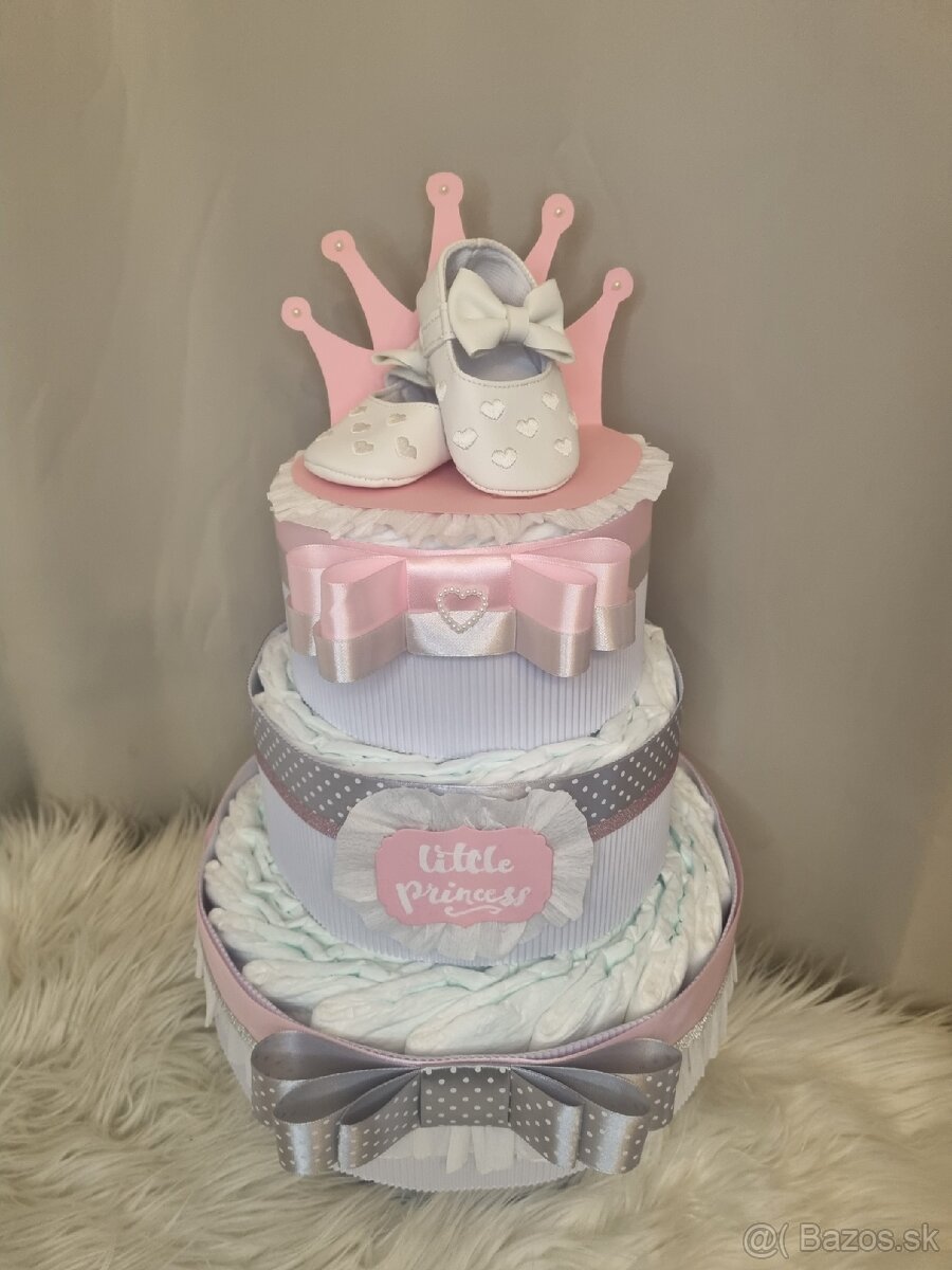 Darčeky pre mamičky Plienkové torty a iné - 2