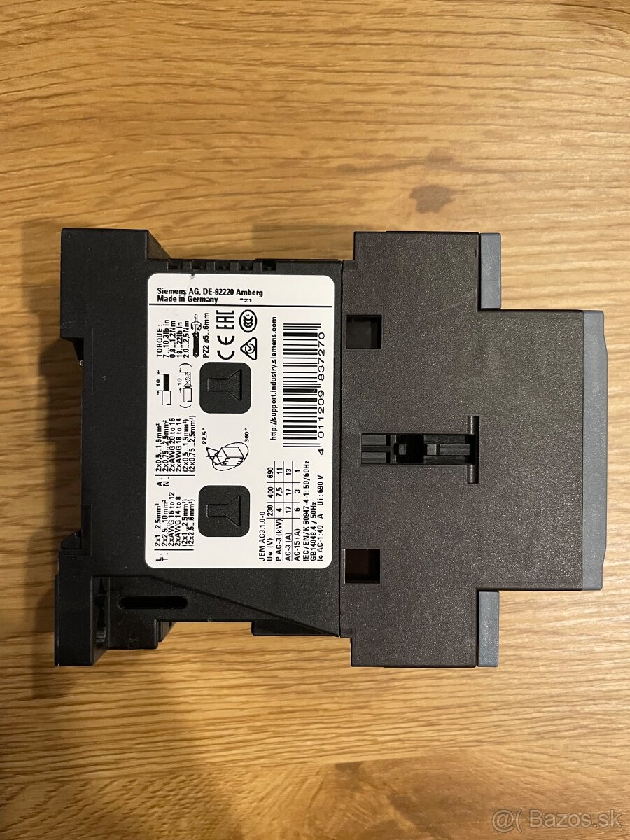 SIEMENS 3RT2025-1BB44 - 2