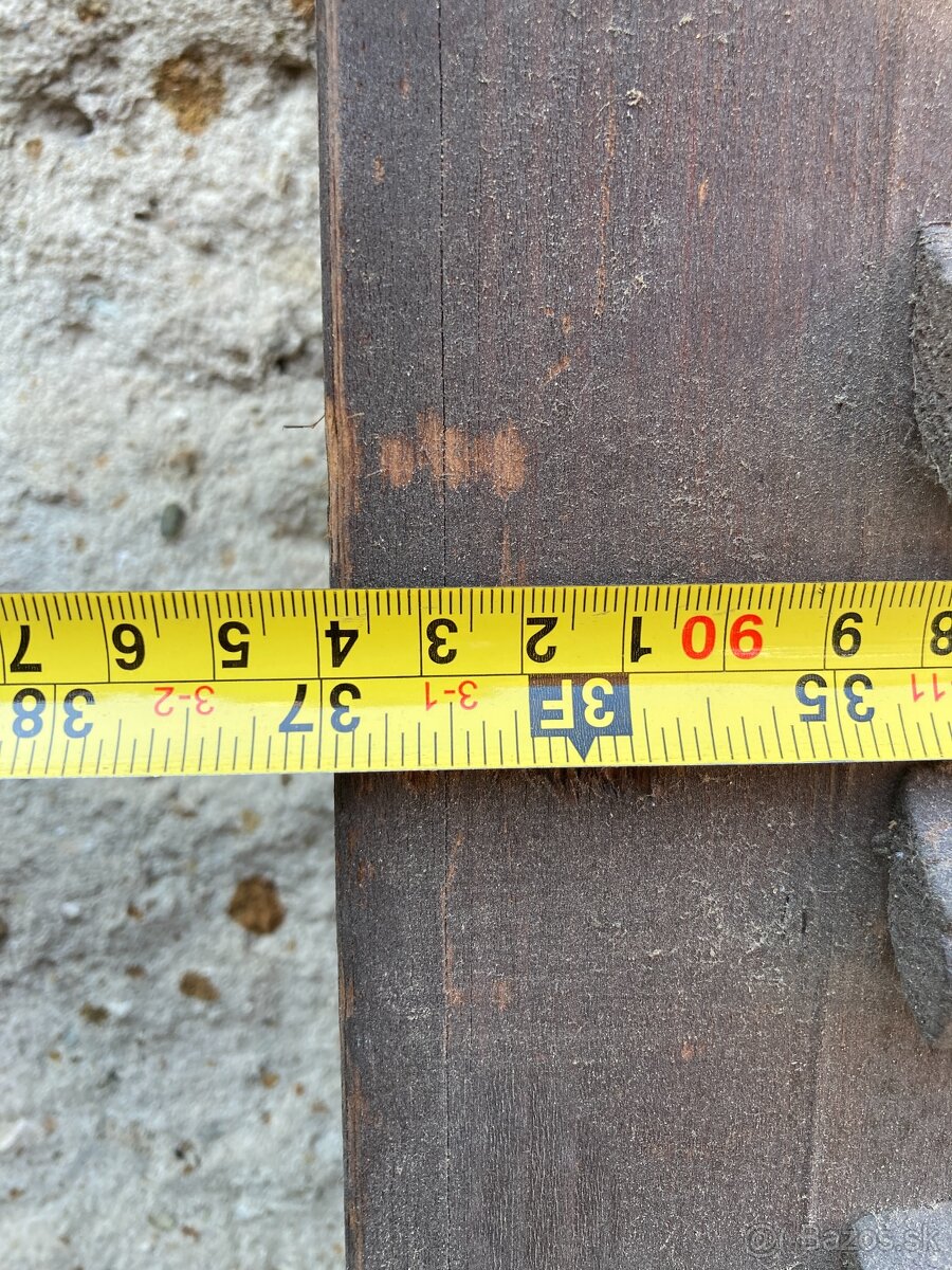 Drevené okenice na balkón, dvere - 94 x 201 cm - 2