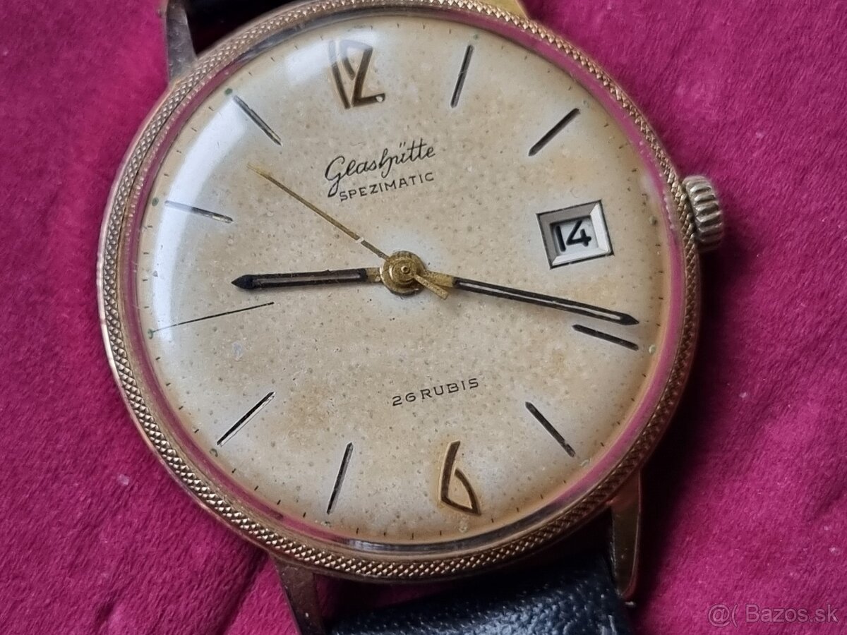 Náramkové hodinky,Glashutte. - 2