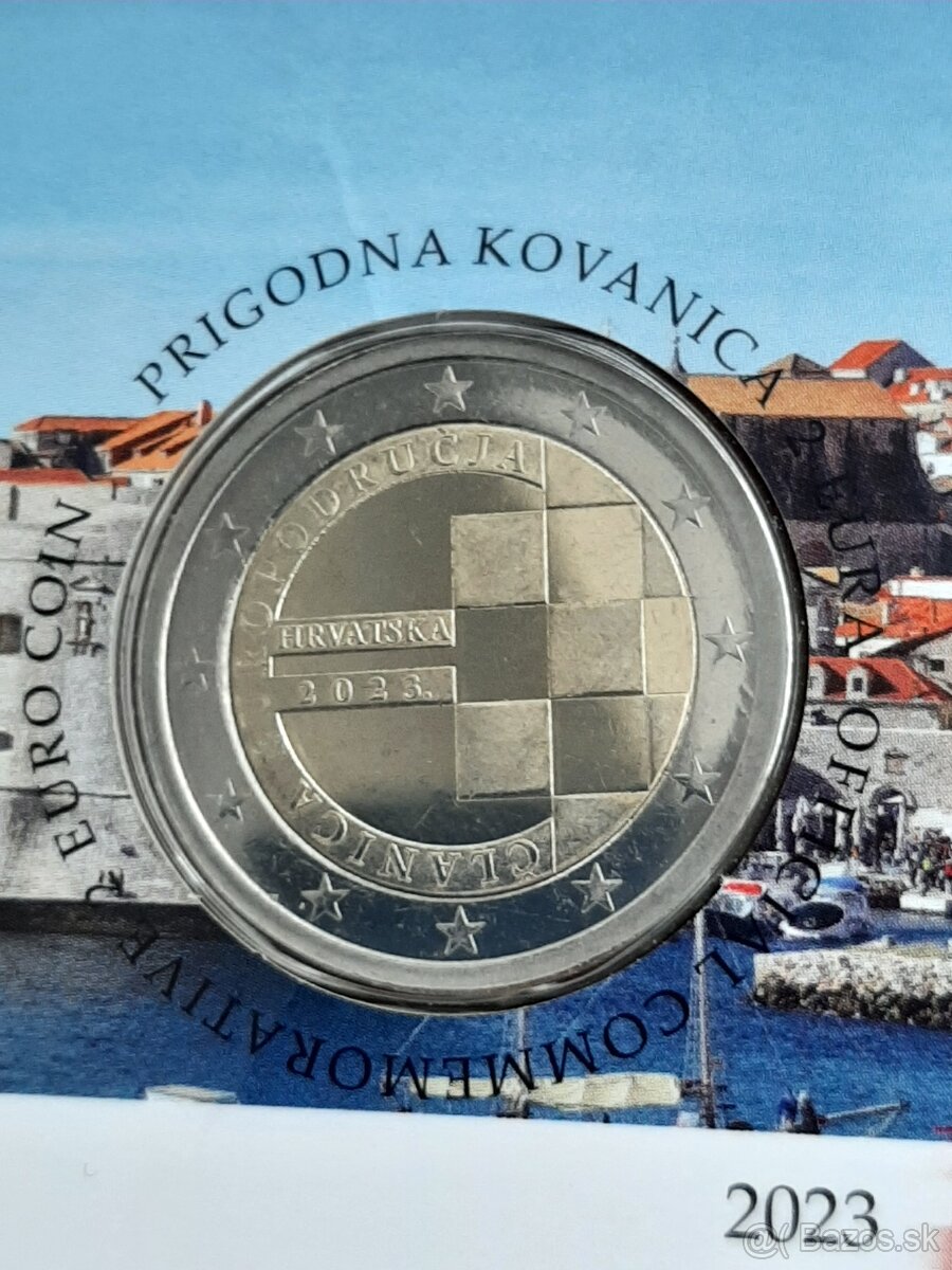 2€ Chorvátsko 2023 v karte - 2