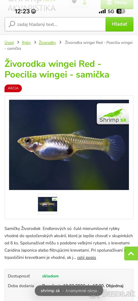 Darujem živorodka - 2