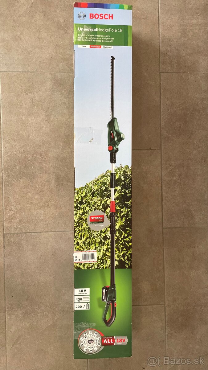 AKU teleskopické nožnice na živý plot Bosch - 2