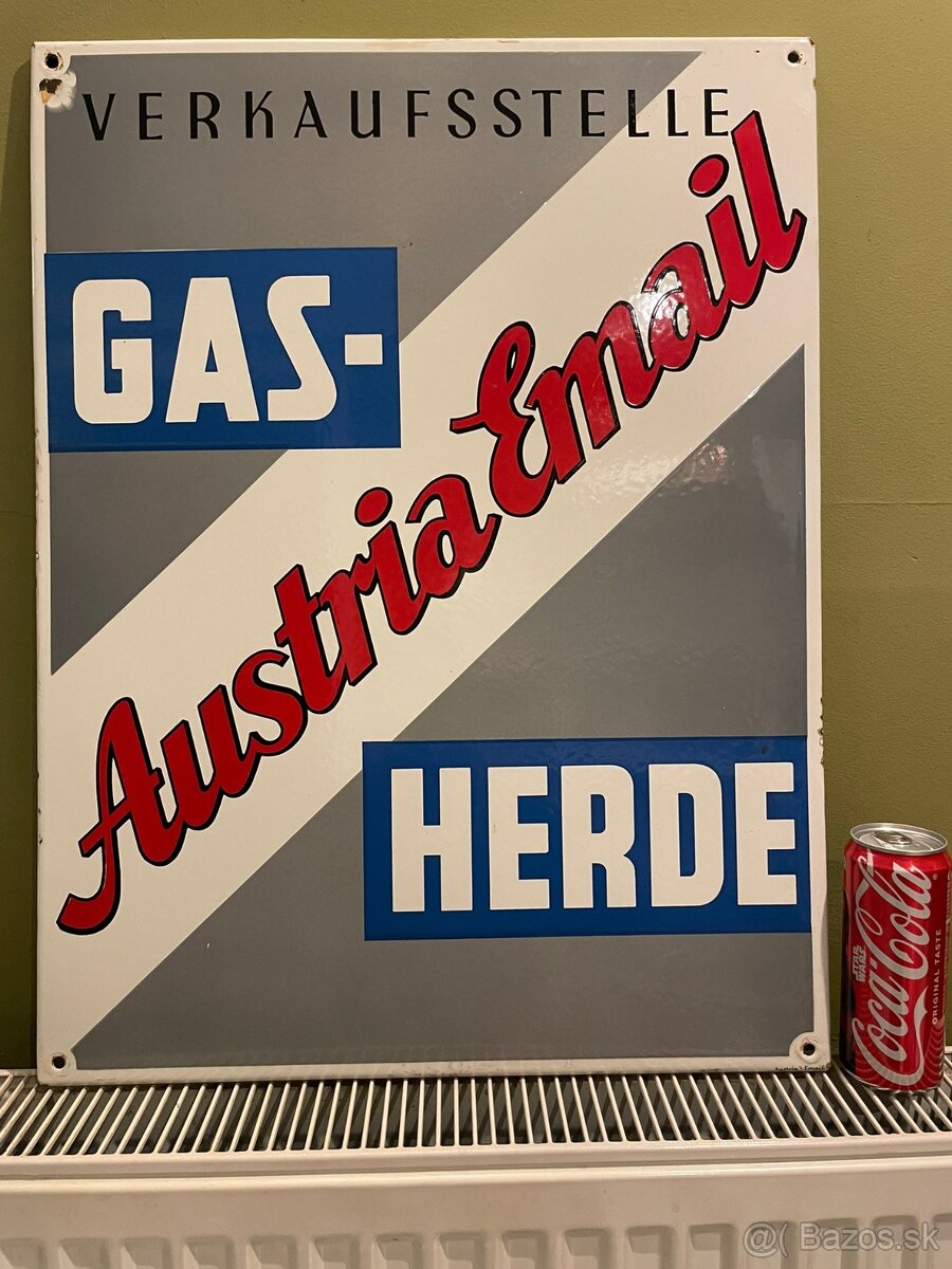 Staré reklamné smaltované tabule - 2