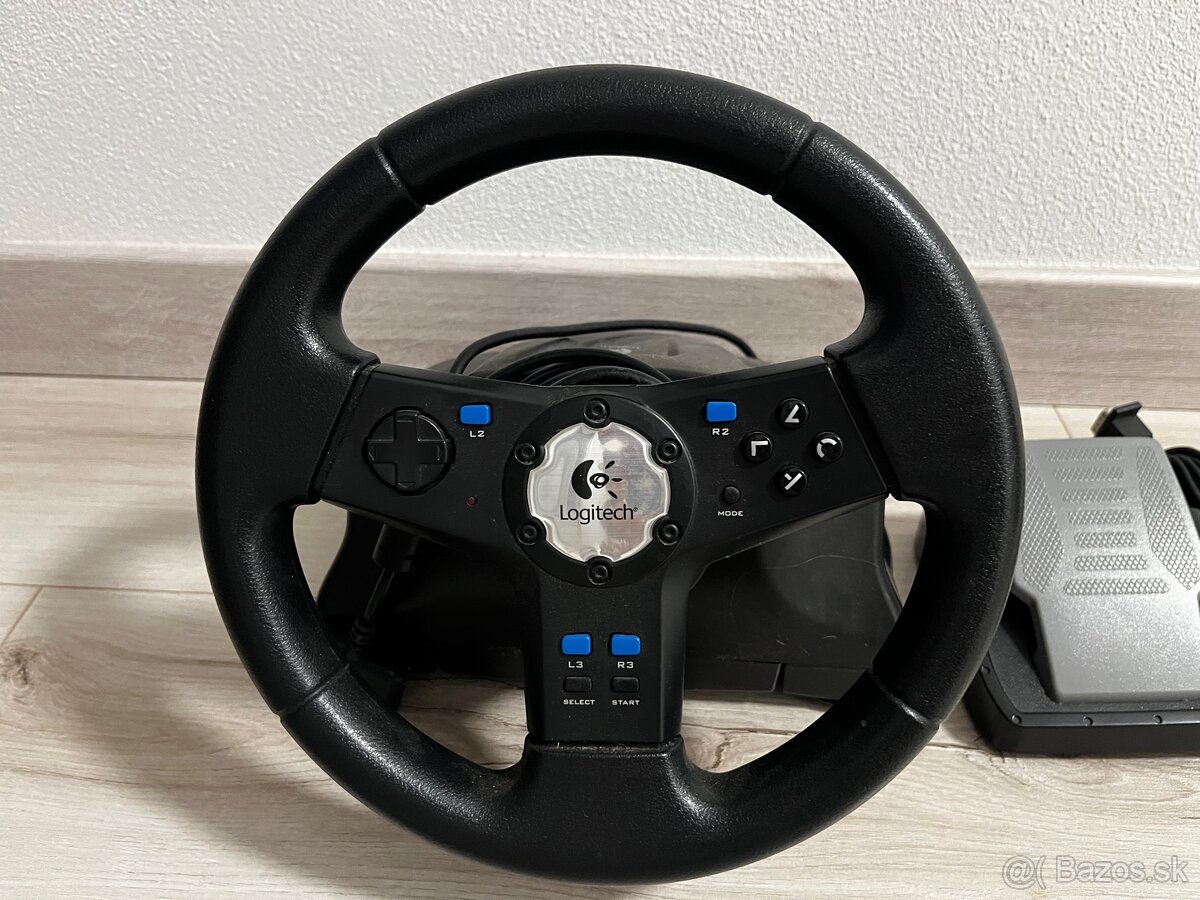 PS2 volant s pedálmi - 2