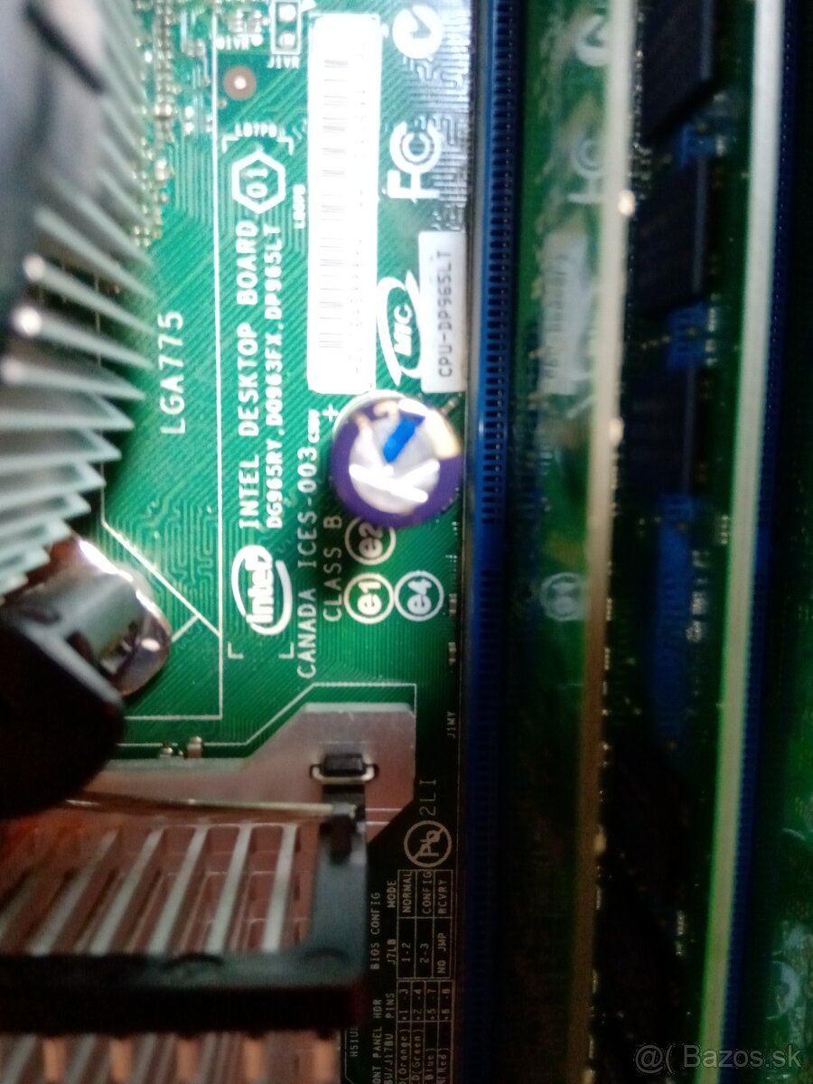 Intel core2 duo/9gb ddr2/DG965ry mobo - 2