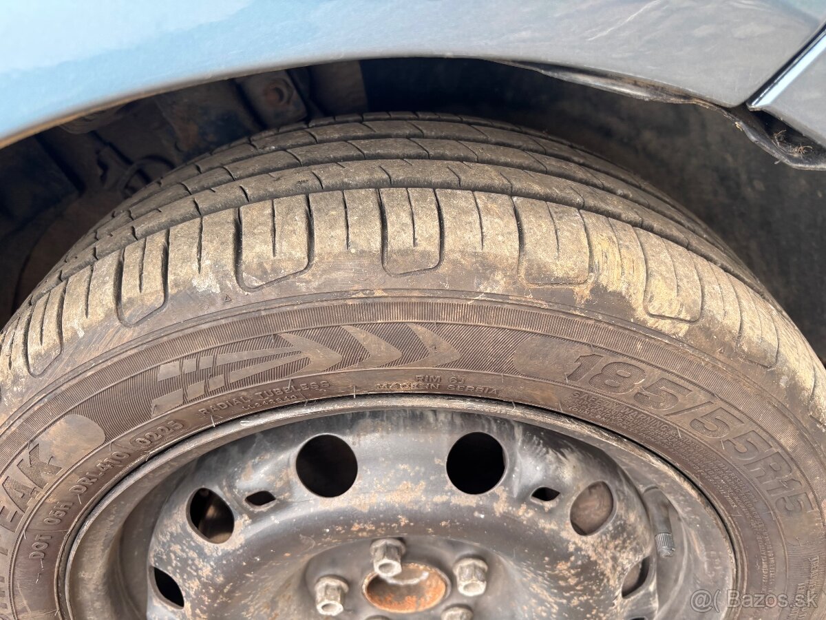 5x100 R15 + letné pneumatiky - 2