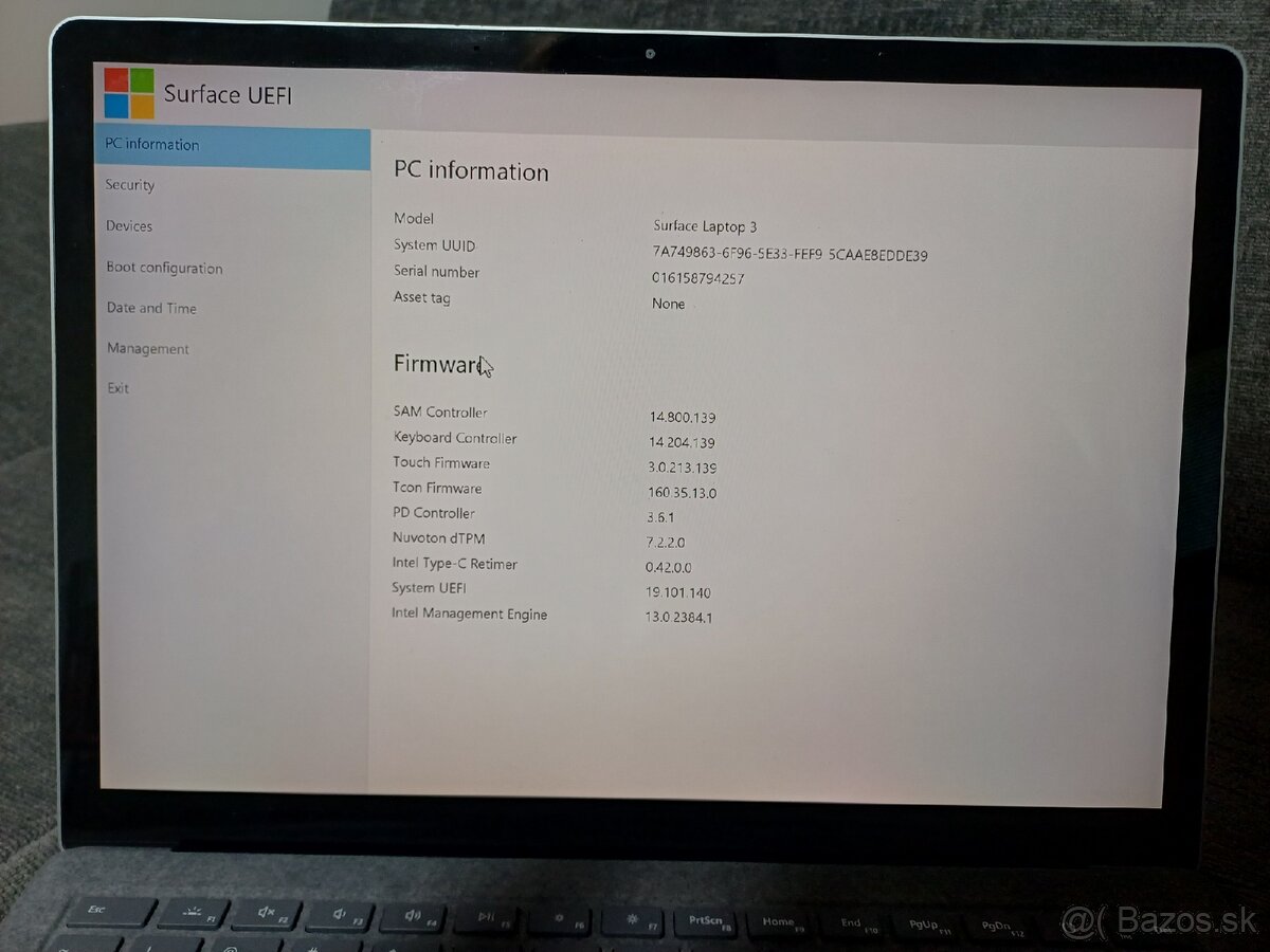 Microsoft Surface Laptop 3 – i7 / 16 GB RAM / 256 GB SSD - 2