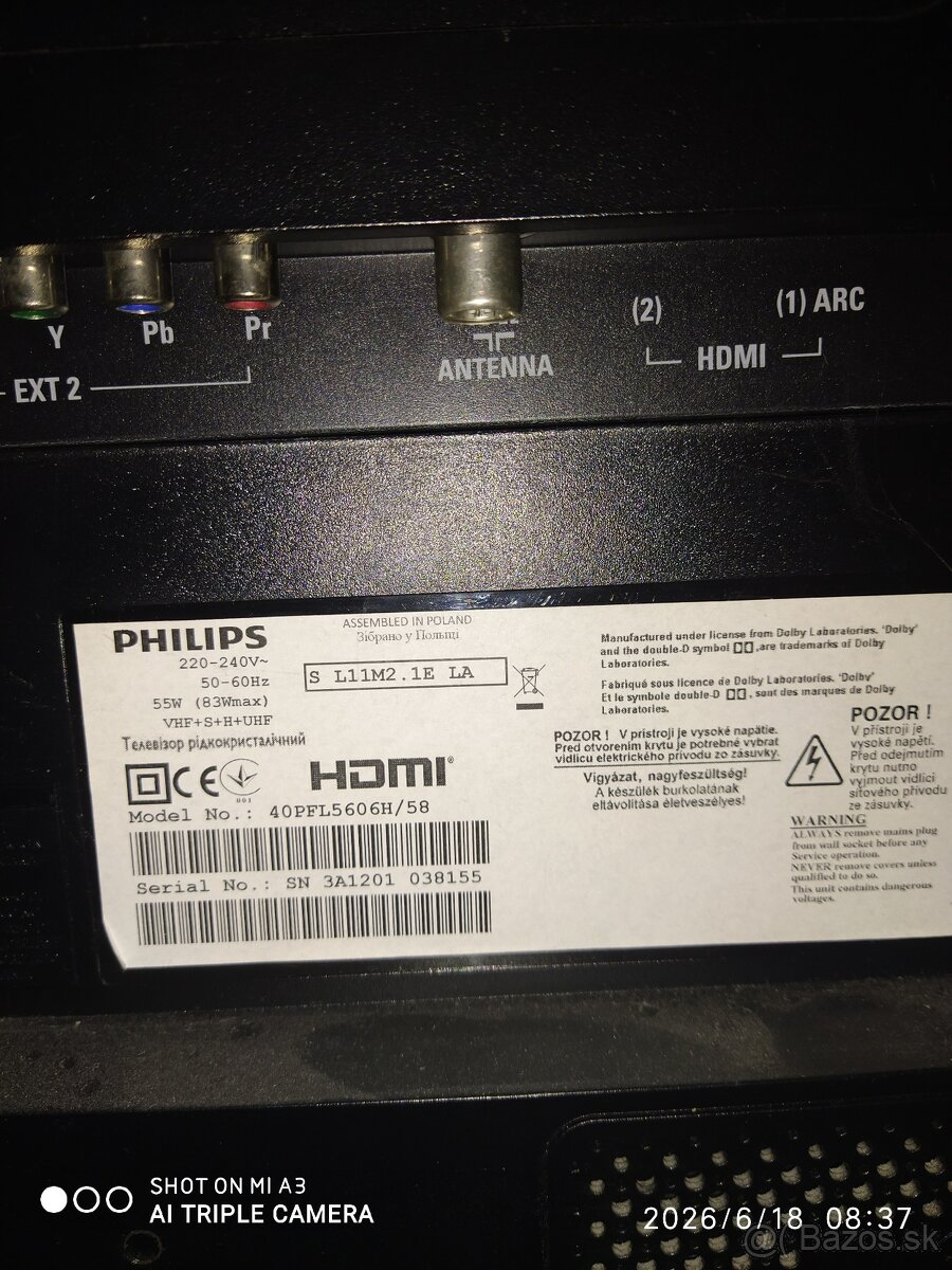 PHILIPS 40" - 2