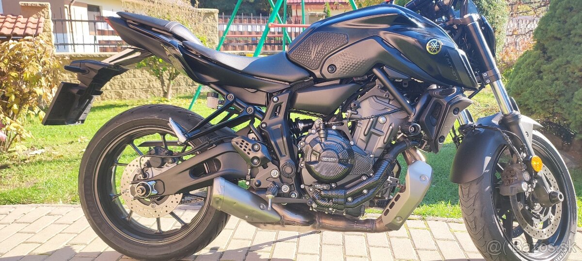 Yamaha MT07, 10/2021 - 2