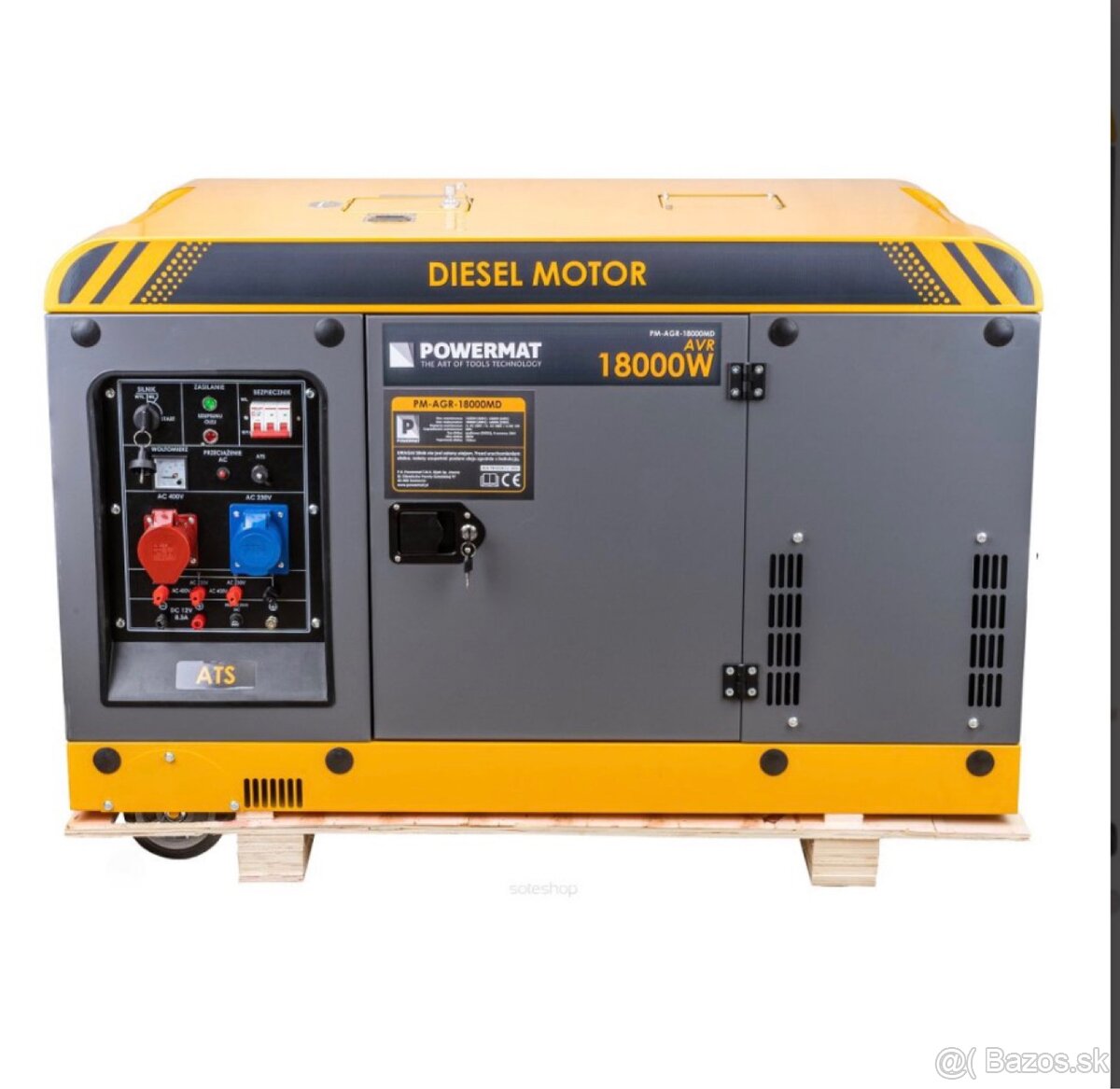 Predám profesionálny dieselový generátor - 2