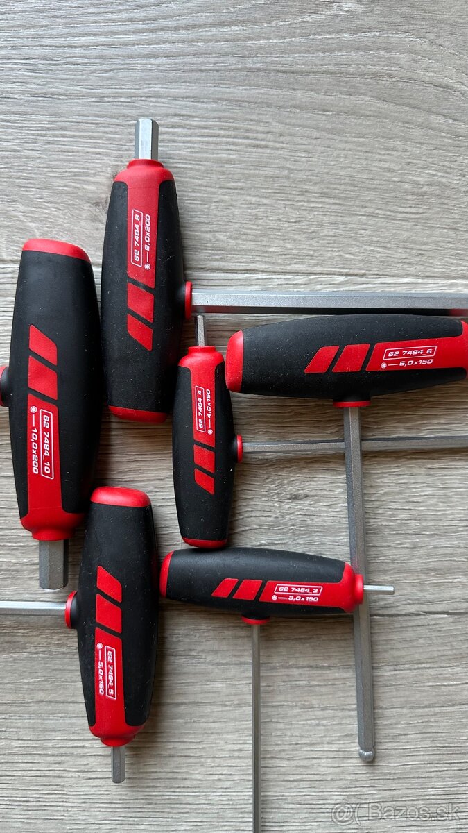 Súprava 6-hranných skrutkovačov - 2