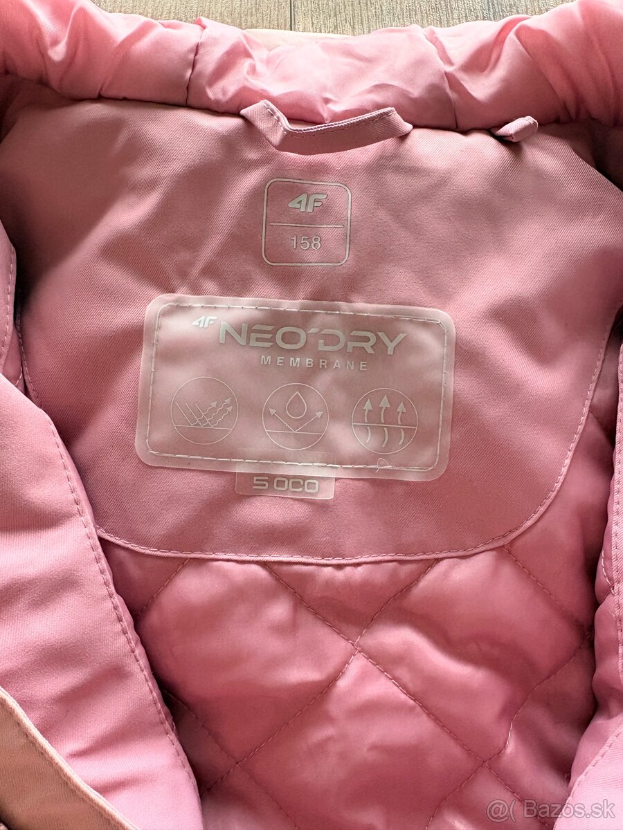 Dievcenska lyziarska bunda 4F - 2